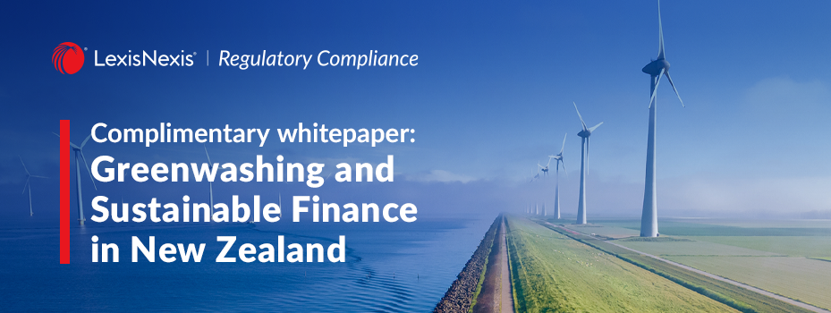 Greenwashing and Sustainable Finance In New Zealand