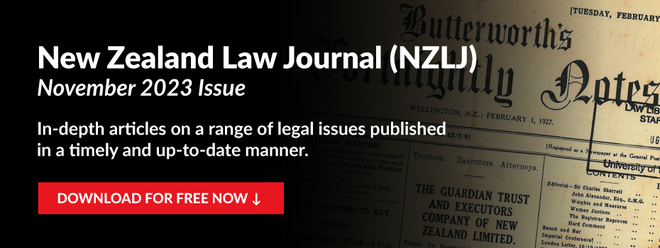 New Zealand Law Journal - Free Download