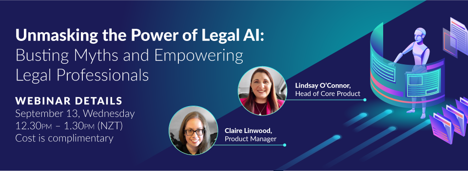 COMPLIMENTARY WEBINAR: What is Legal AI and How Does it Work? – AI Myths &amp; Legends Demystified